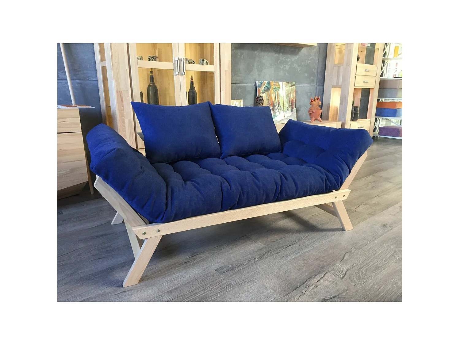 Canapé lit allegro Bleu