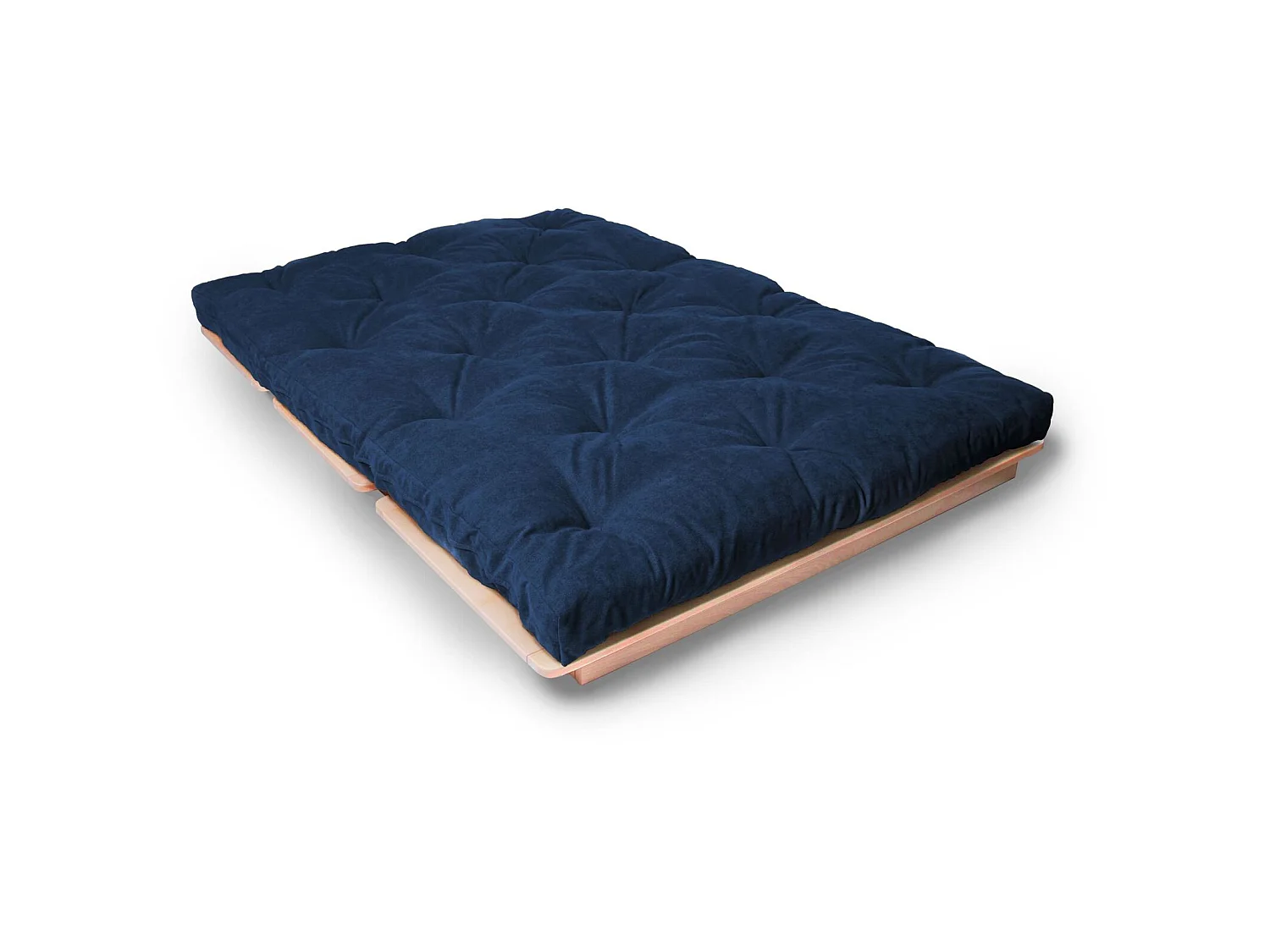 Canapé lit convertible futon layti Bleu