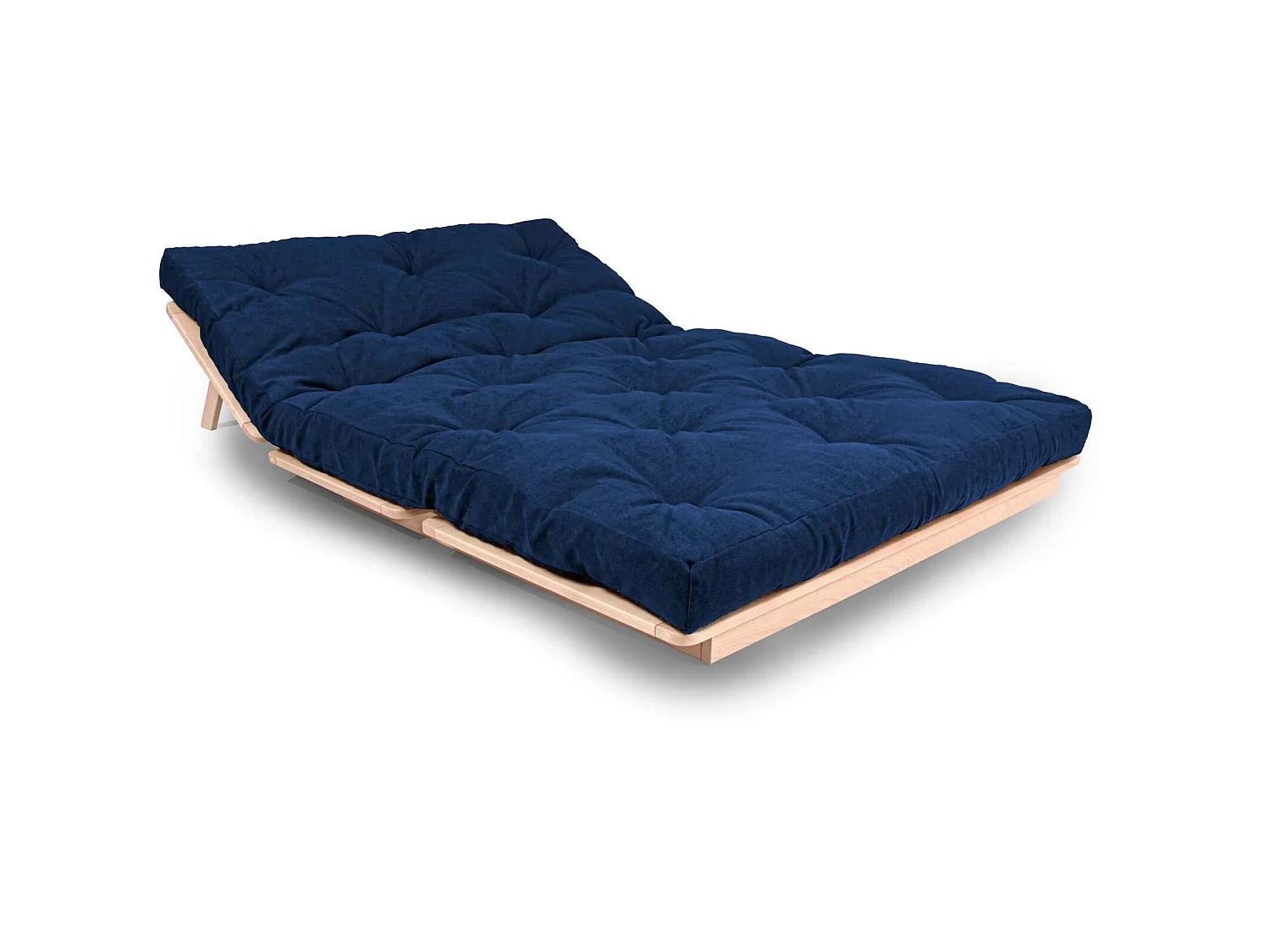 Canapé lit convertible futon layti Bleu