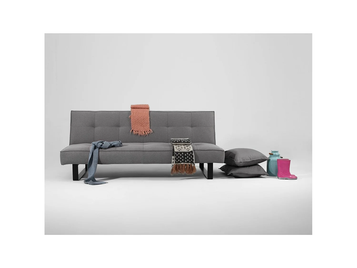 Canapé lit sleek 2 places