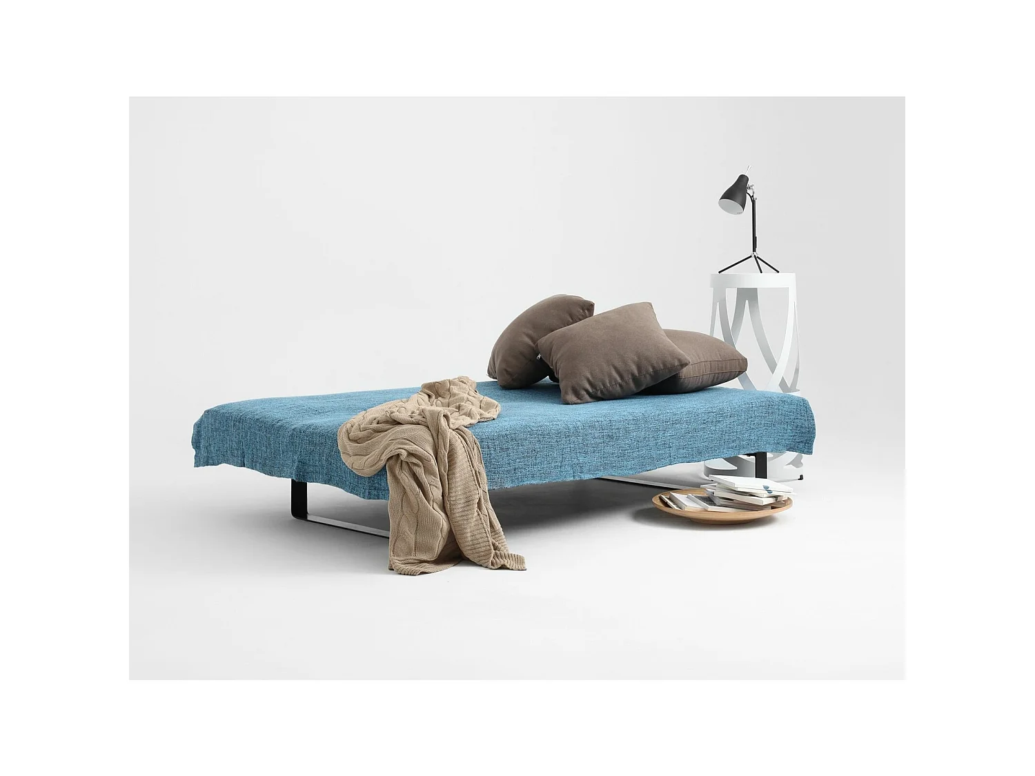 Canapé lit sleek 2 places