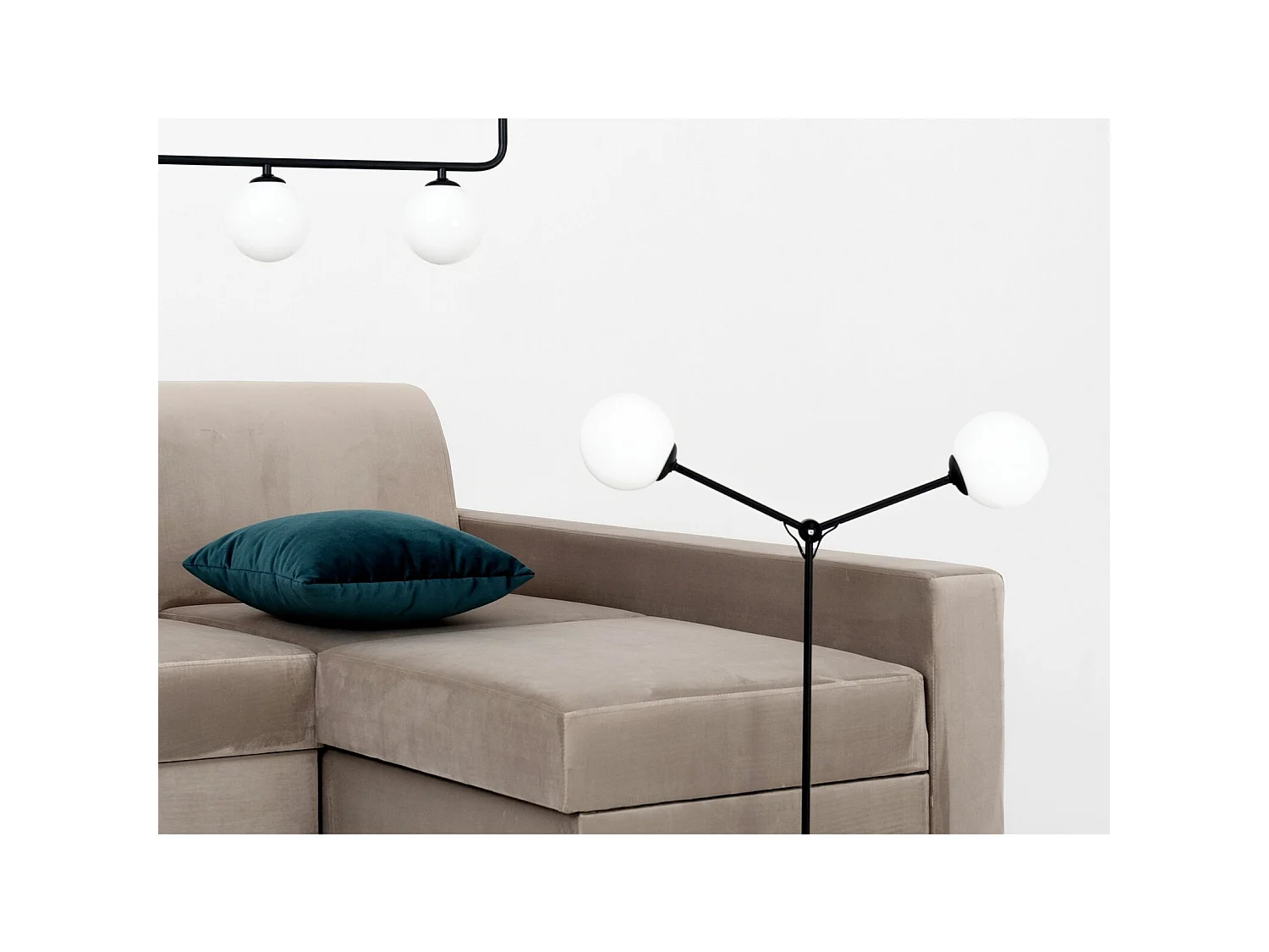 Canapé-lit d'angle stable