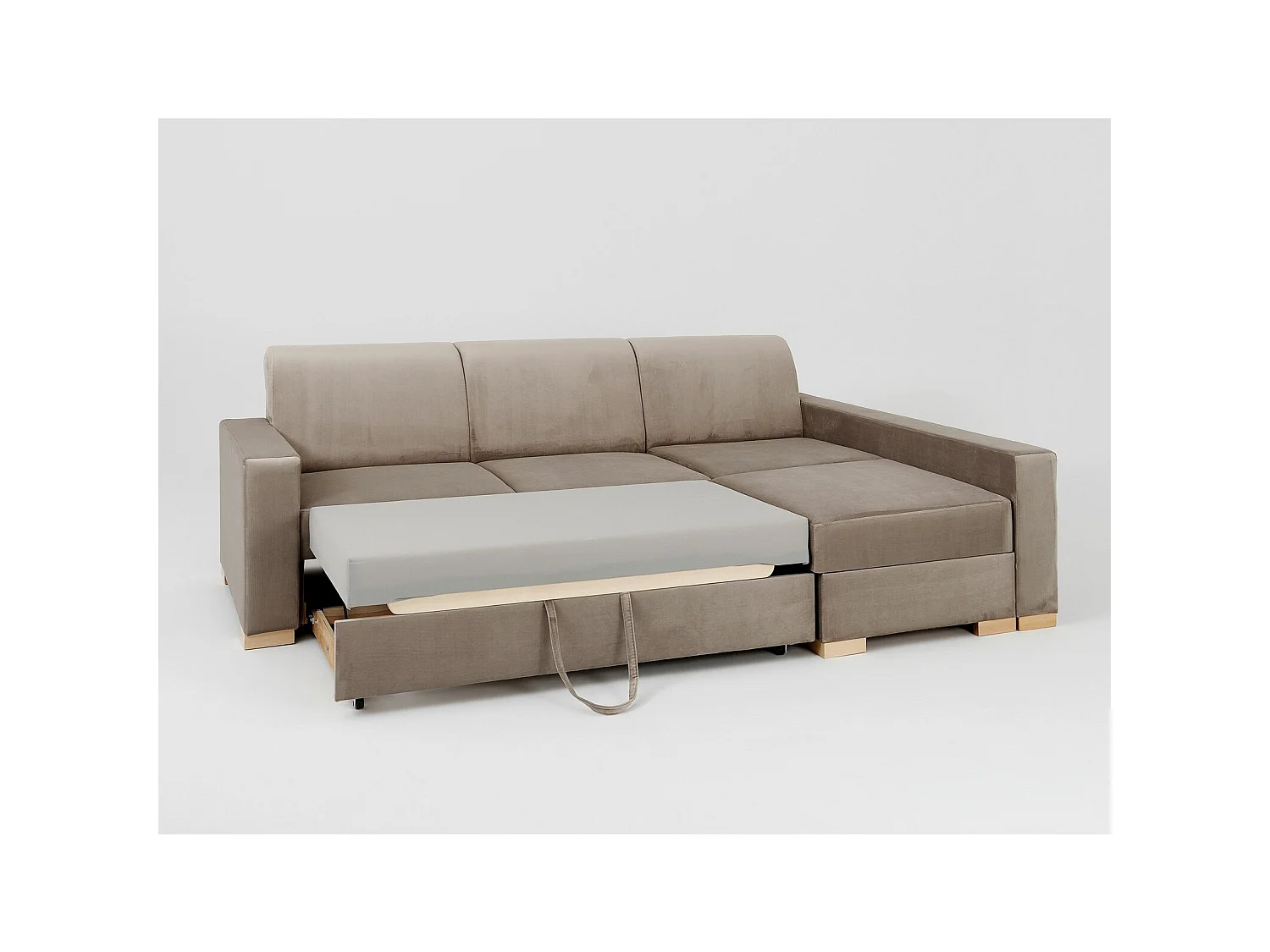 Canapé-lit d'angle stable
