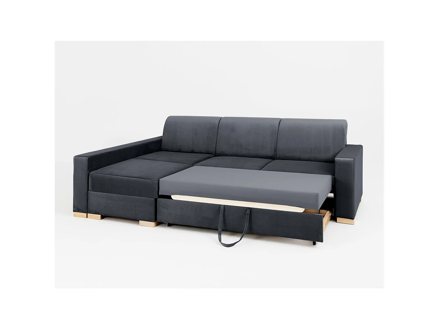 Canapé-lit d'angle stable