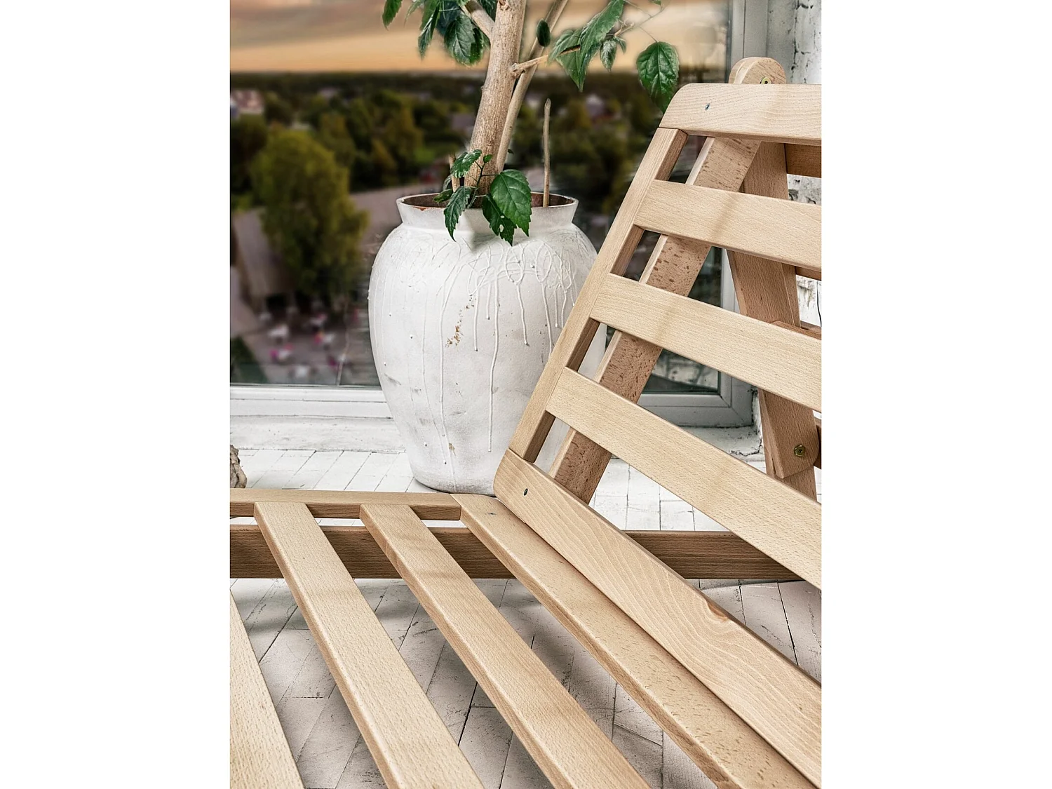 Canapé lit convertible futon layti Orange