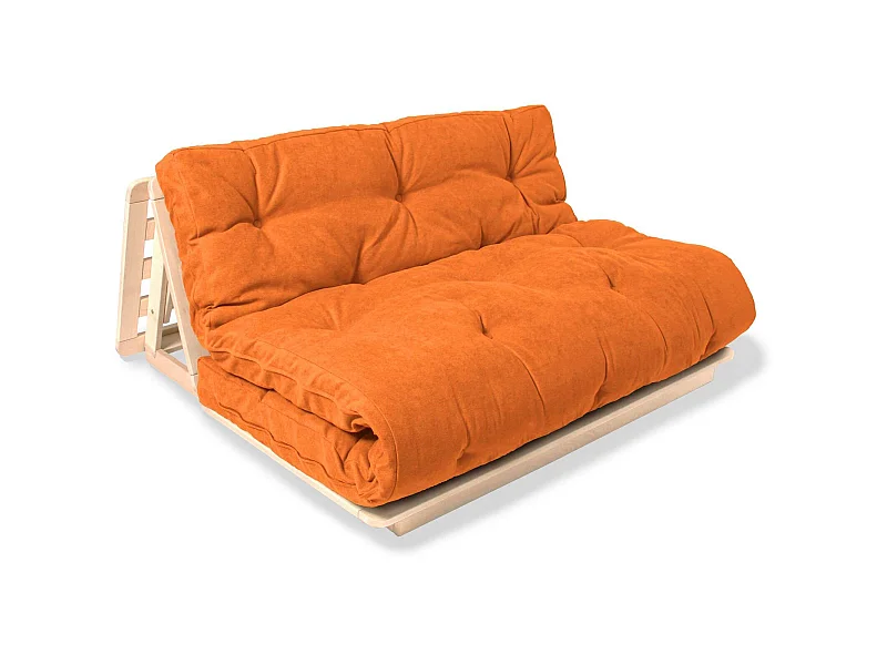Canapé lit convertible futon layti Orange