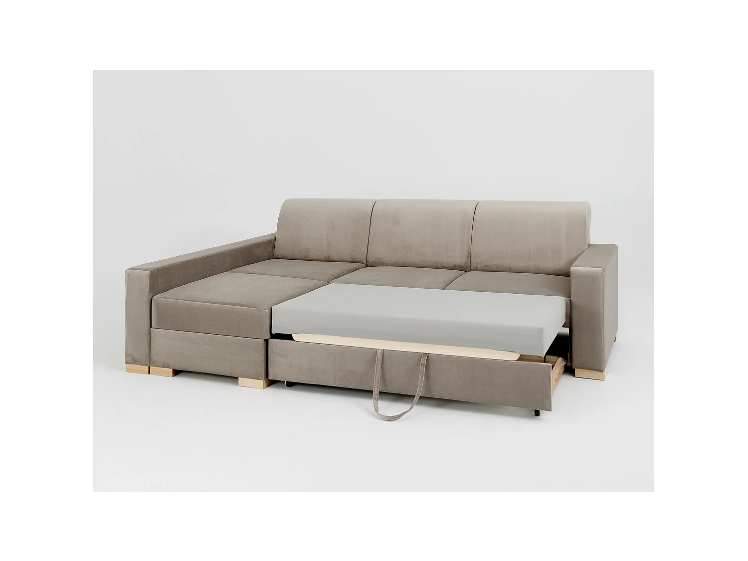 Canapé-lit d'angle stable