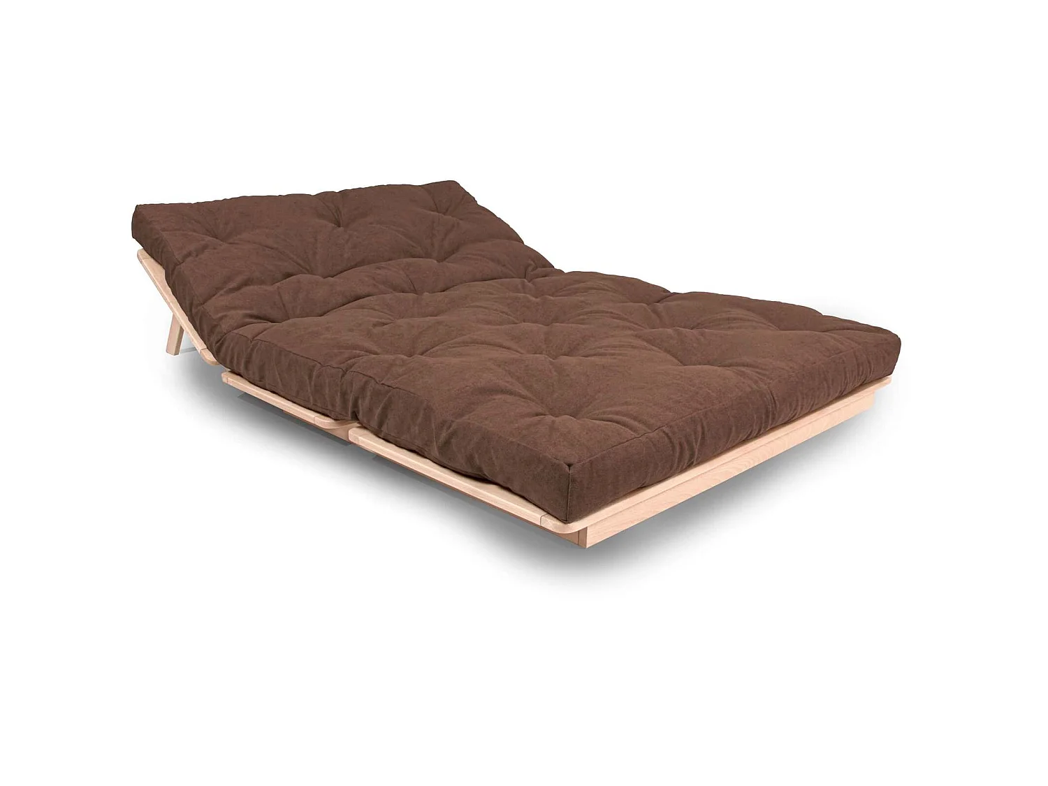 Canapé lit convertible futon layti Marron