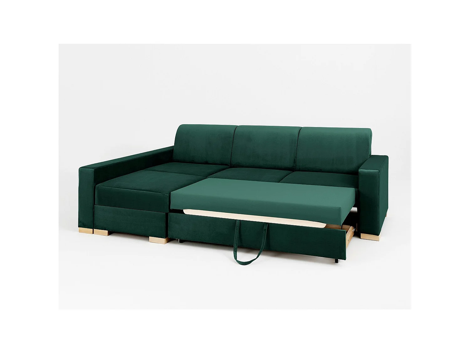 Canapé-lit d'angle stable