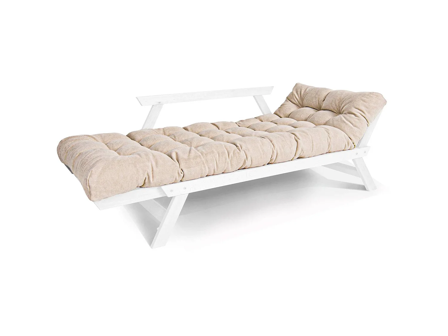 Canapé lit allegro Crème