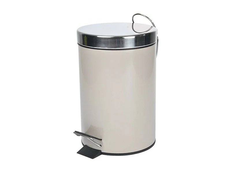 Poubelle à Pédale "Vitamine II" 3L Taupe