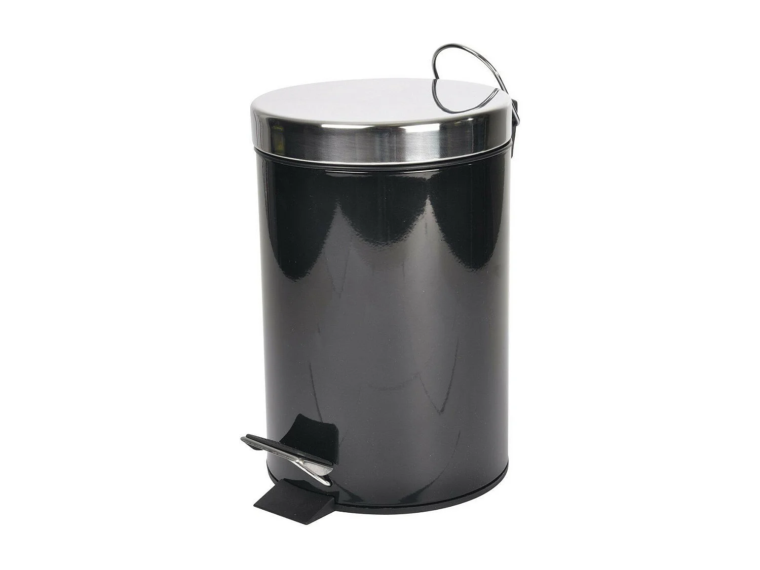 Poubelle à Pédale "Vitamine II" 3L Noir