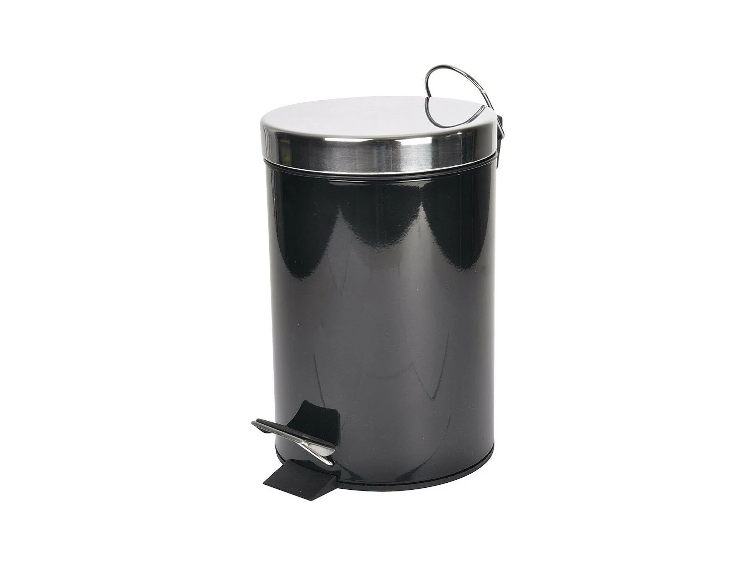 Poubelle à Pédale "Vitamine II" 3L Noir