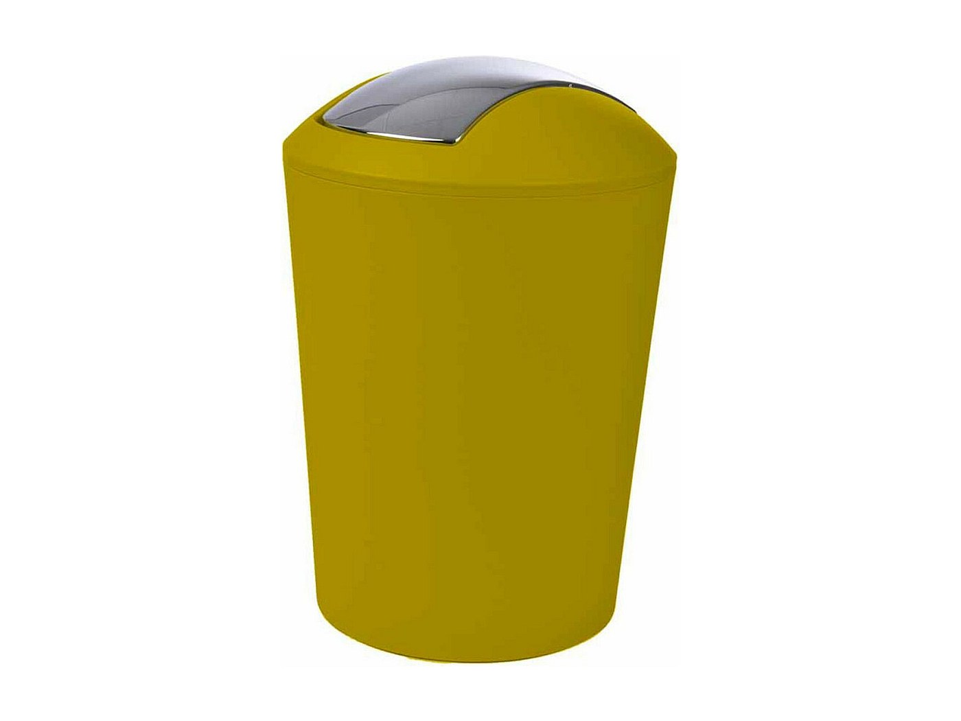 Poubelle à Bascule Vitamine II 5L - Gris Clair, Ouverture "flic Flac", Plastique, Design Pratique - 8