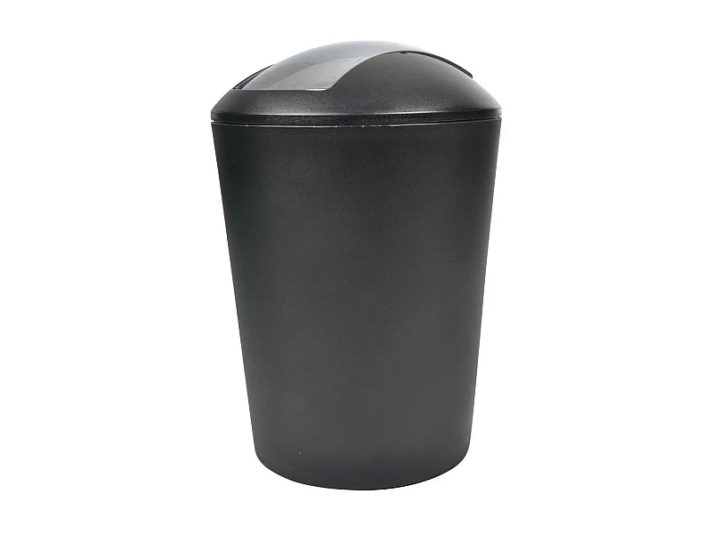 Poubelle à Bascule "Vitamine II" 5L Noir