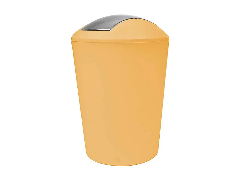 Poubelle à Bascule "Vitamine" 5,6L Ocre