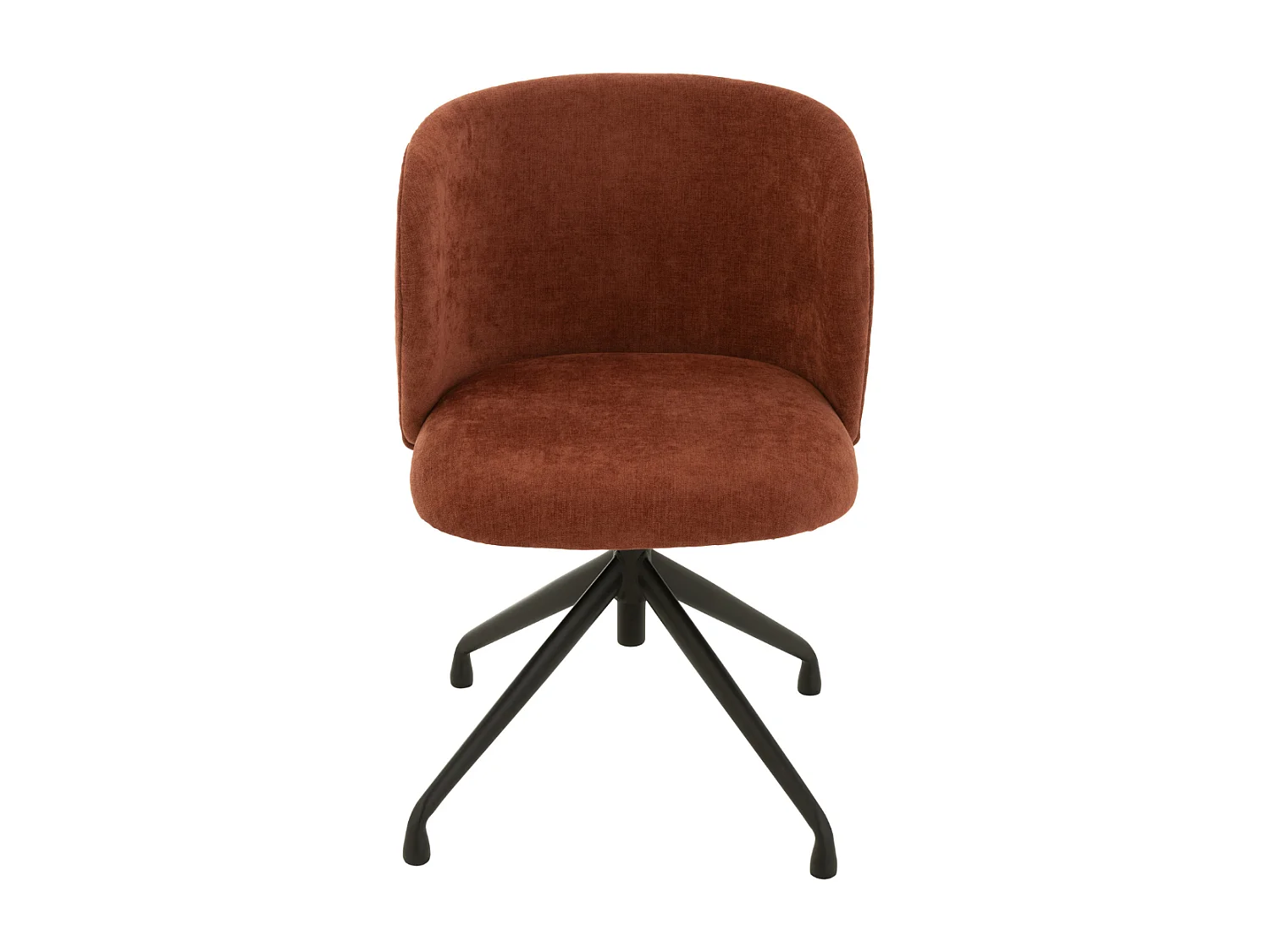 Chaise Pivotante Design "Gena" 56cm Bordeaux