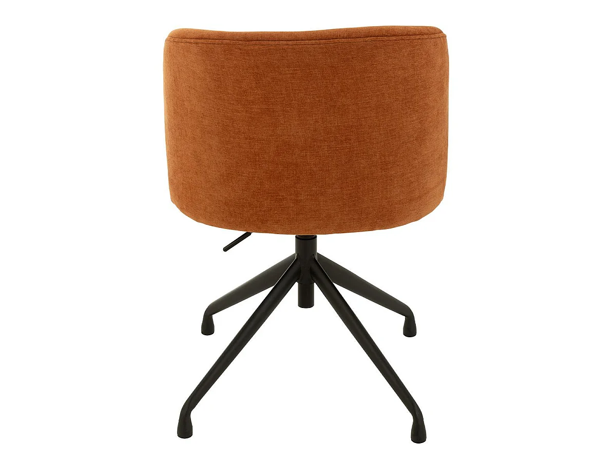 Chaise Pivotante Design "Gena" 56cm Rouille