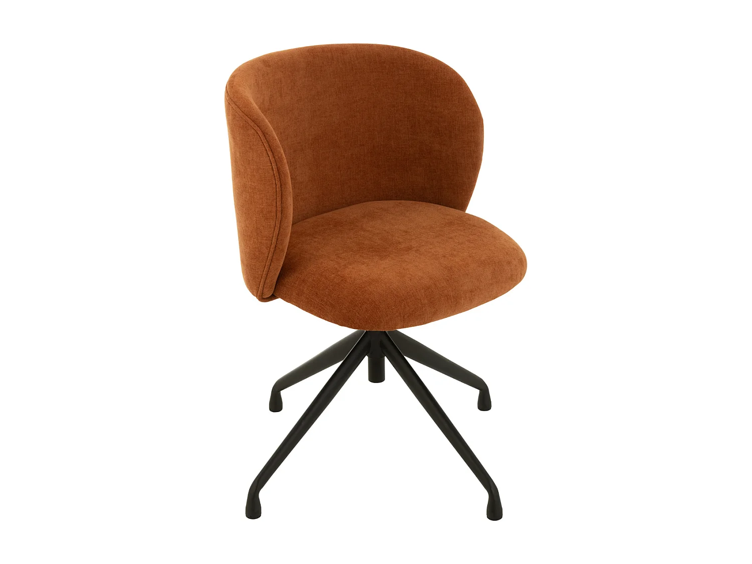 Chaise Pivotante Design "Gena" 56cm Rouille