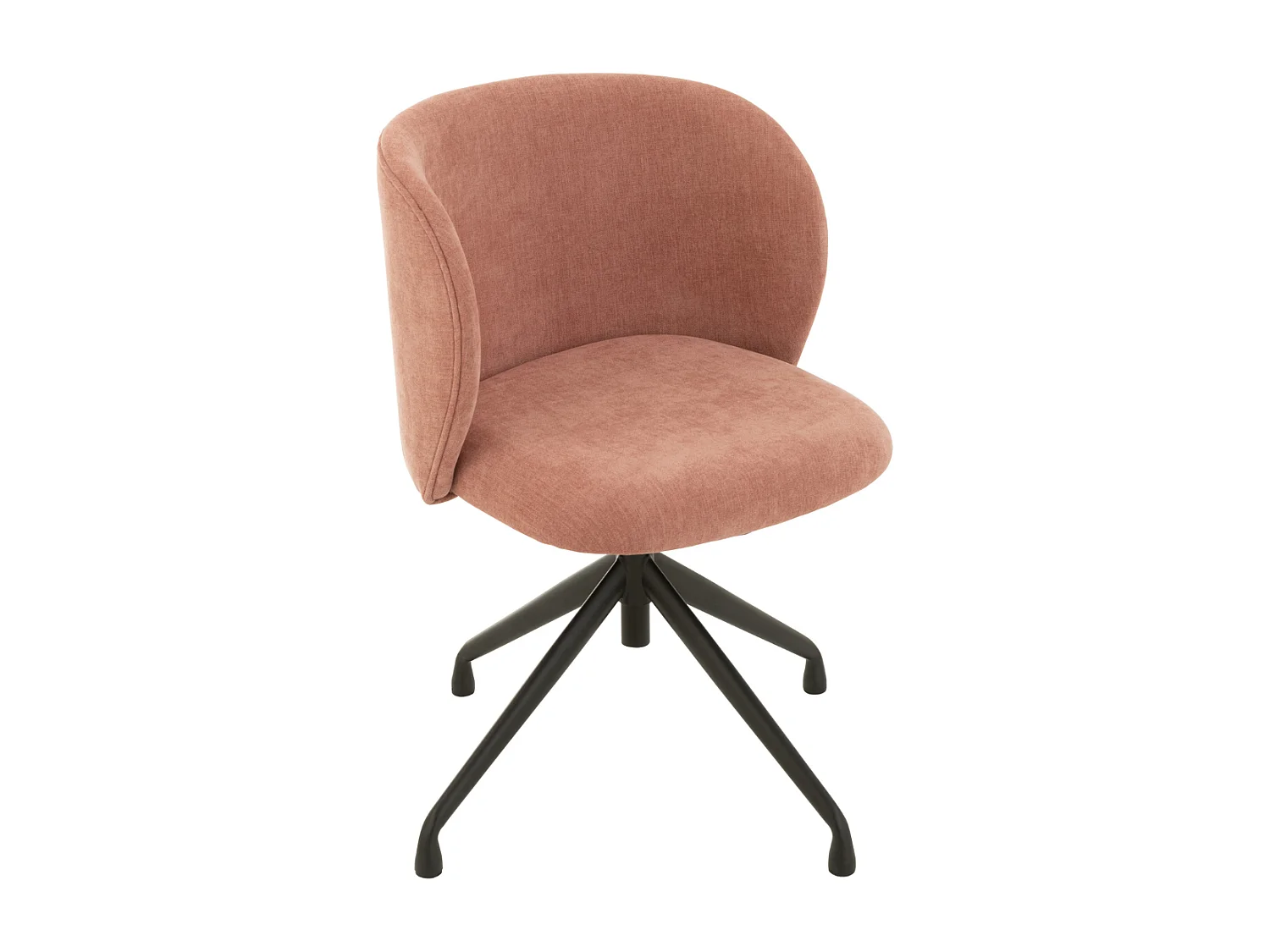 Chaise Pivotante Design "Gena" 56cm Rose Clair