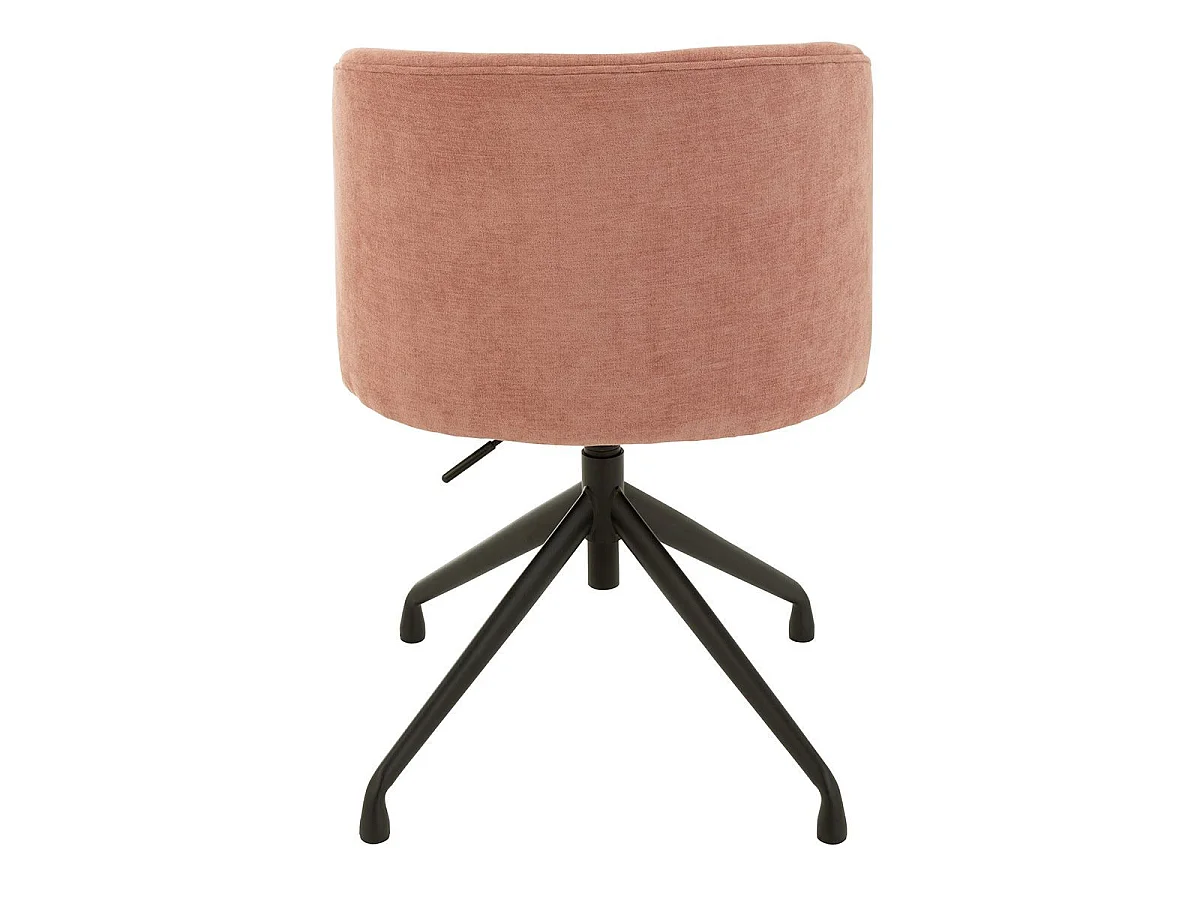 Chaise Pivotante Design "Gena" 56cm Rose Clair
