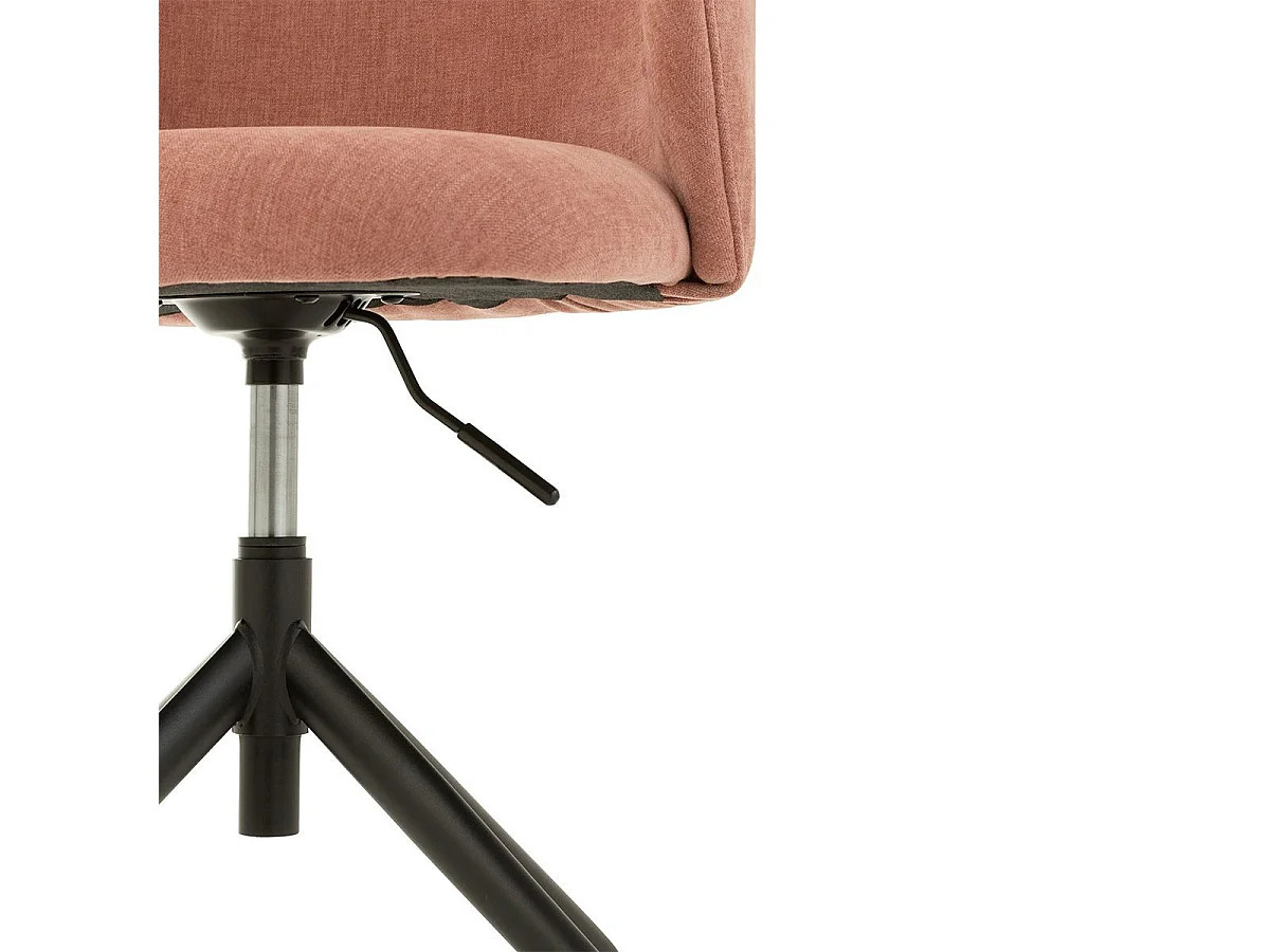 Chaise Pivotante Design "Gena" 56cm Rose Clair