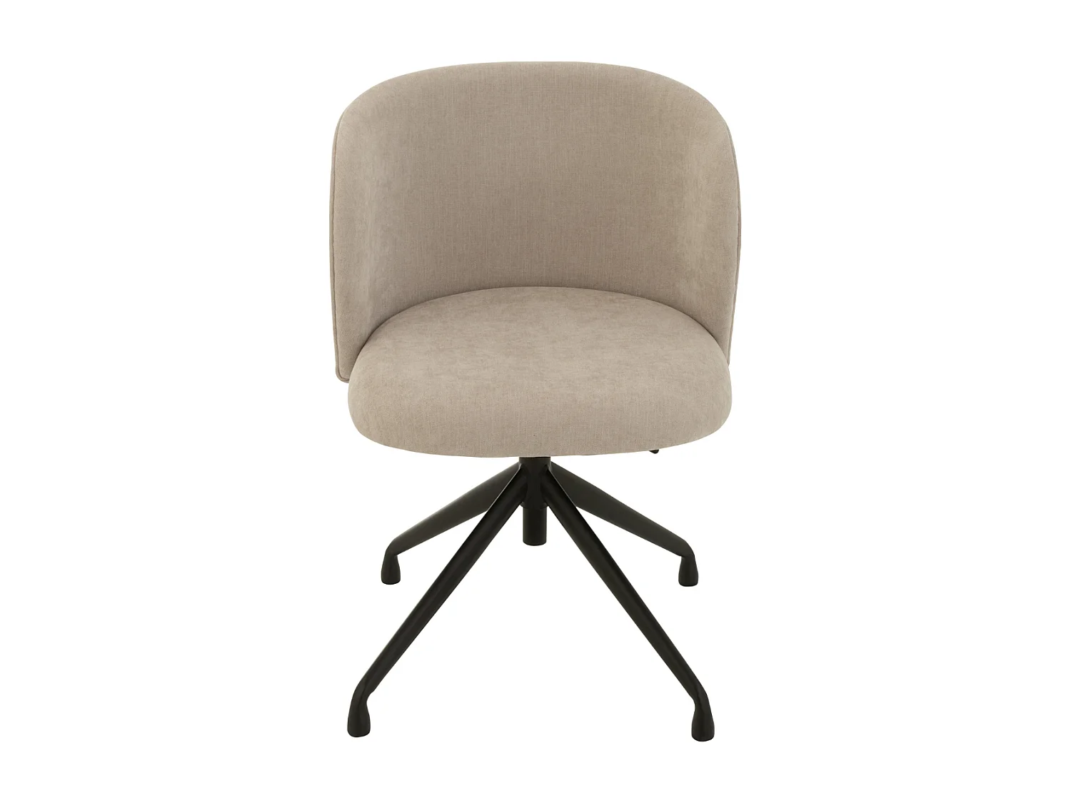 Chaise Pivotante Design "Gena" 56cm Beige