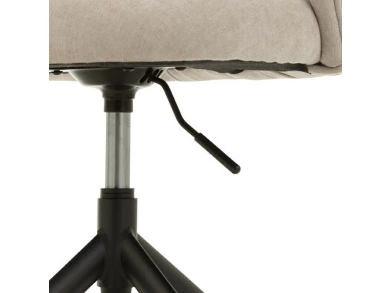 Chaise Pivotante Design "Gena" 56cm Beige