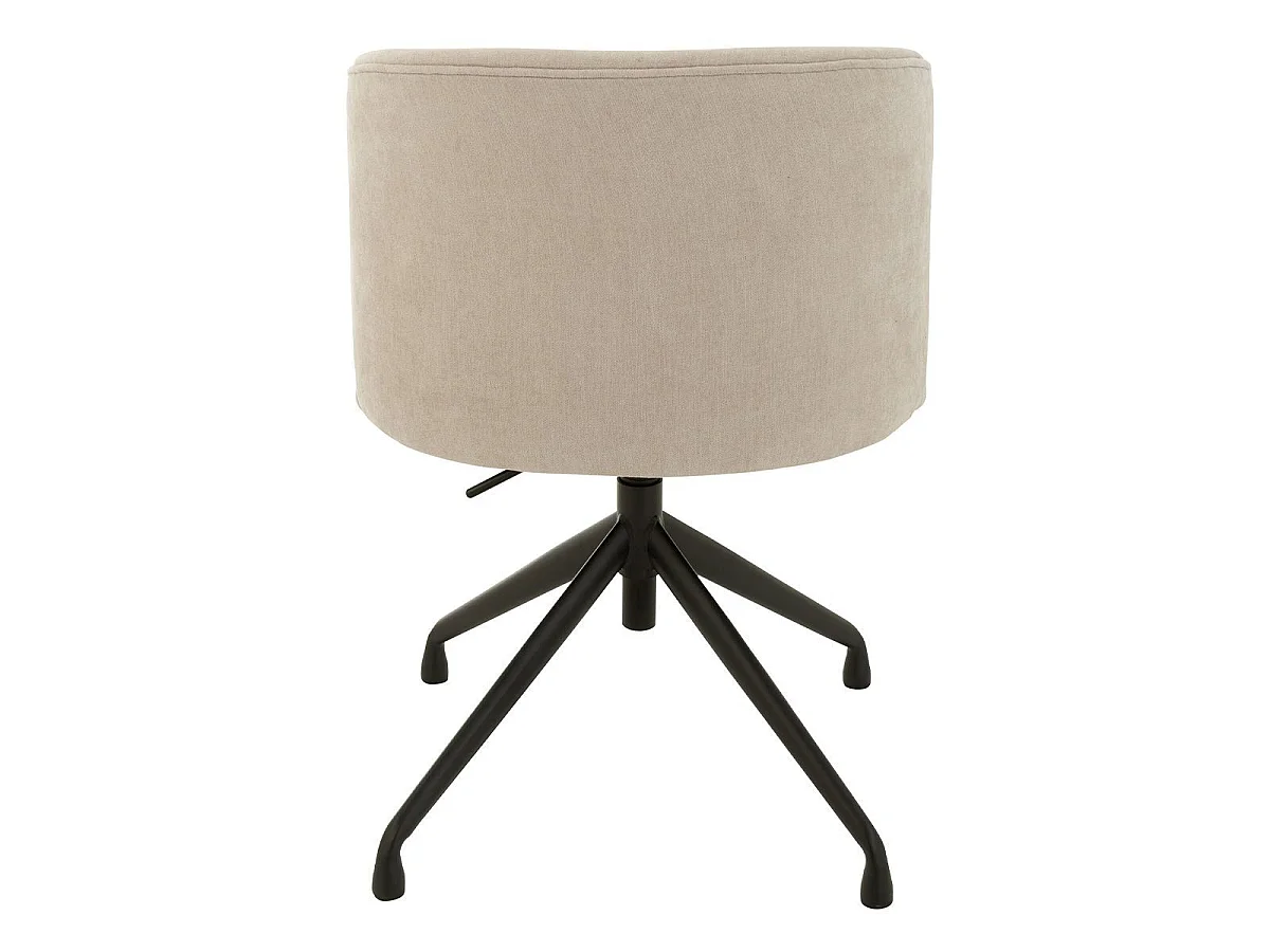 Chaise Pivotante Design "Gena" 56cm Beige