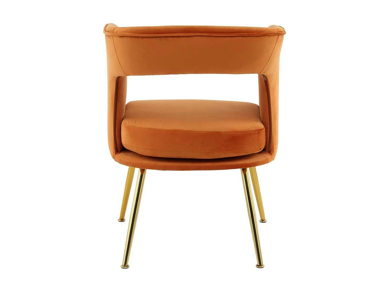 Chaise Design "Jolene" 77cm Orange