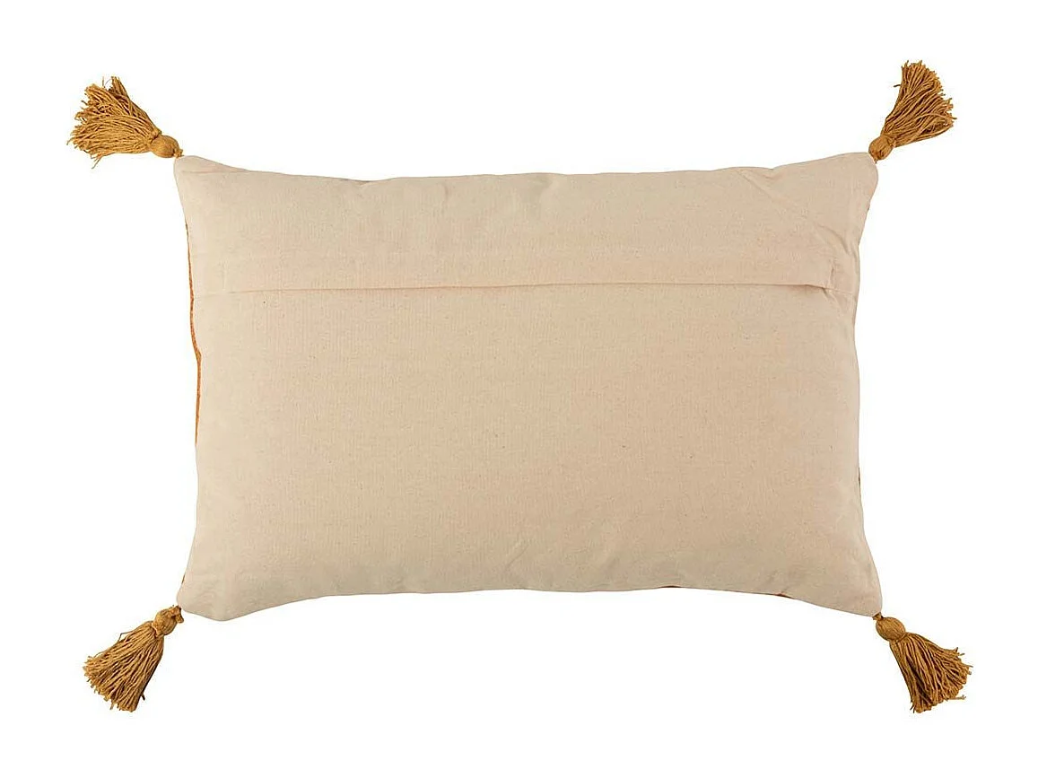 Coussin Déco "Vintage" 40x60cm Orange Rouille