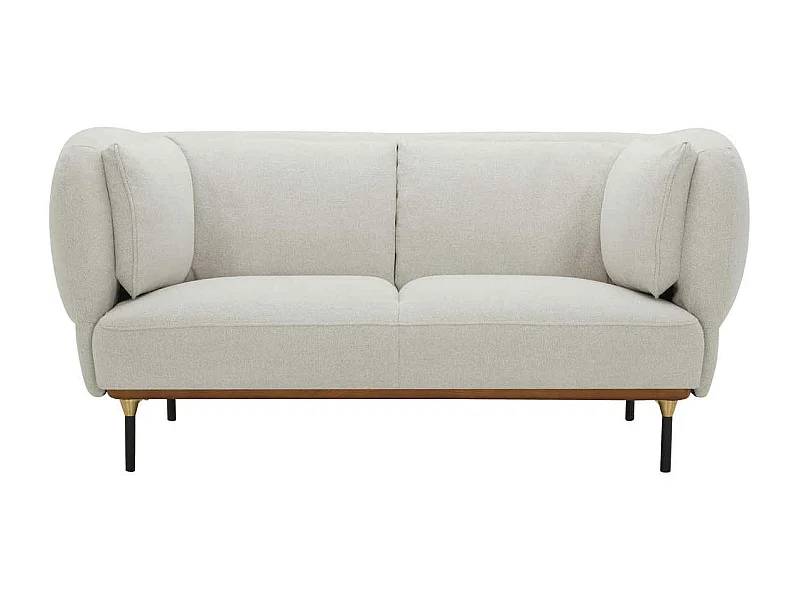 Canapé 2 Places Design "Isée" 172cm Gris Clair