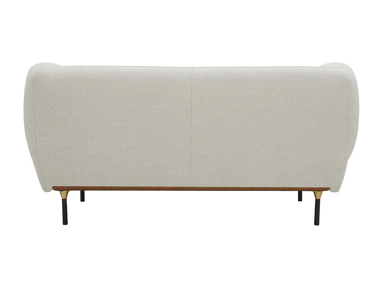 Canapé 2 Places Design "Isée" 172cm Gris Clair