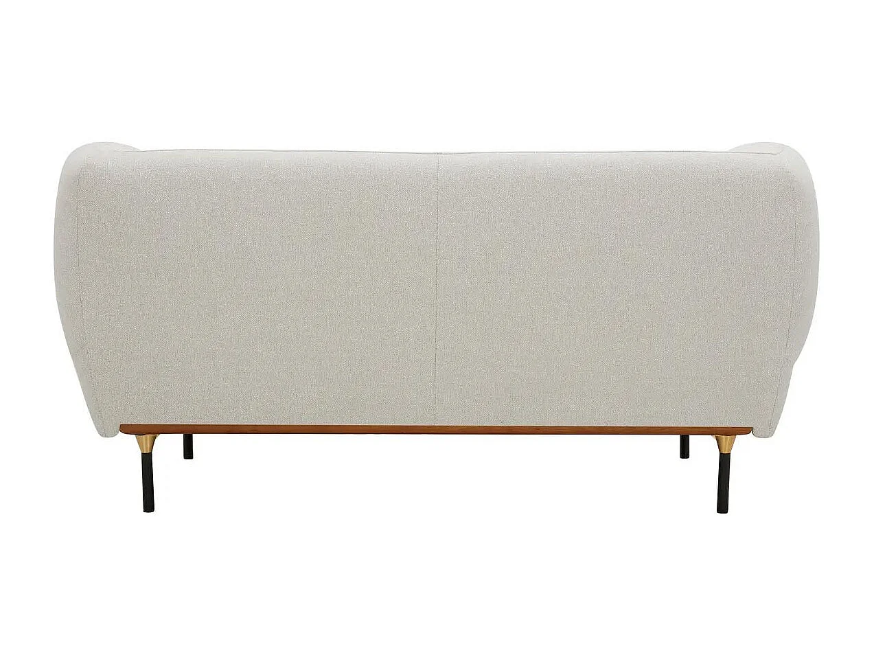 Canapé 2 Places Design "Isée" 172cm Gris Clair