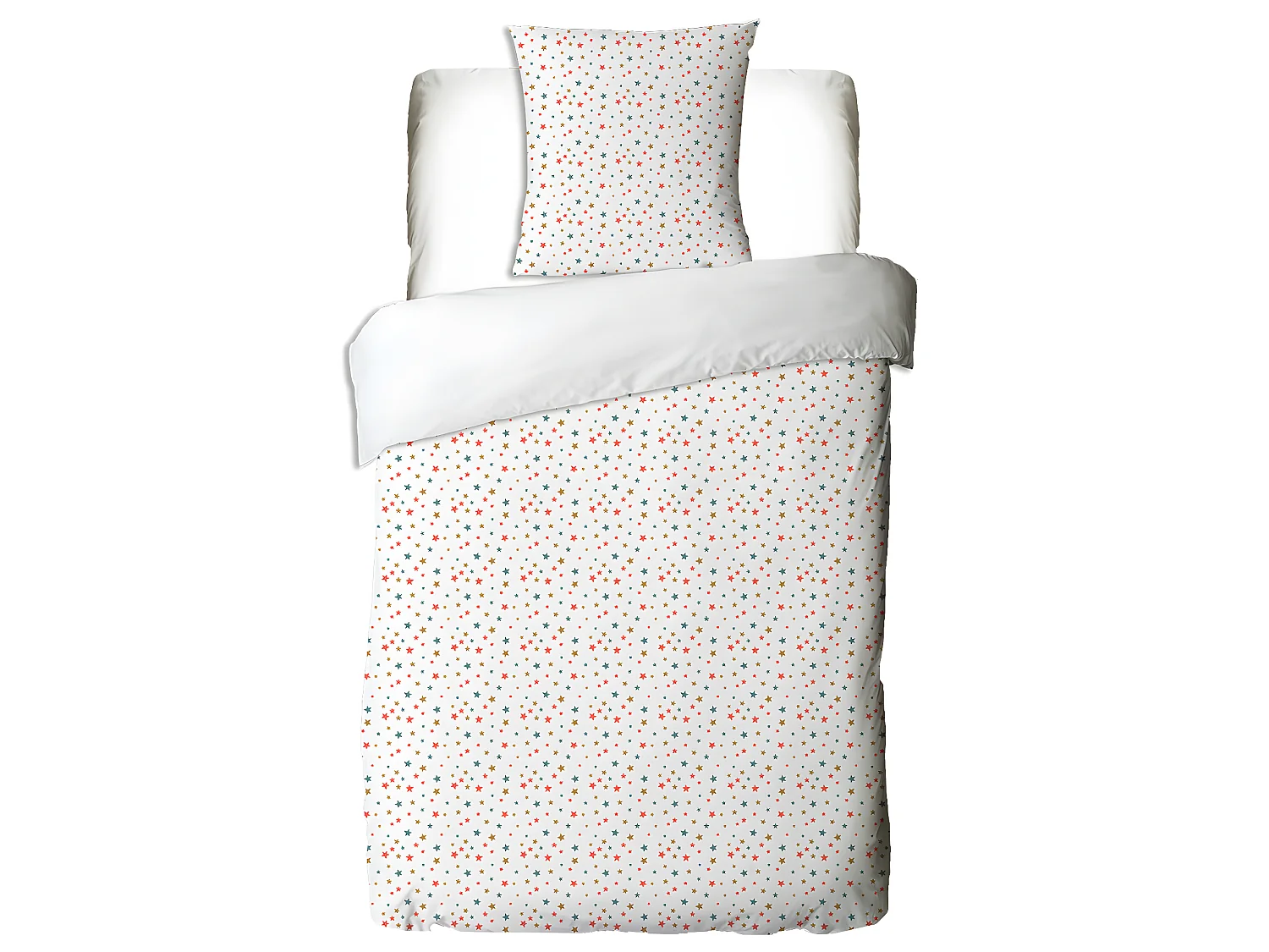 Parure de lit enfant animaux du cirque 140x200cm