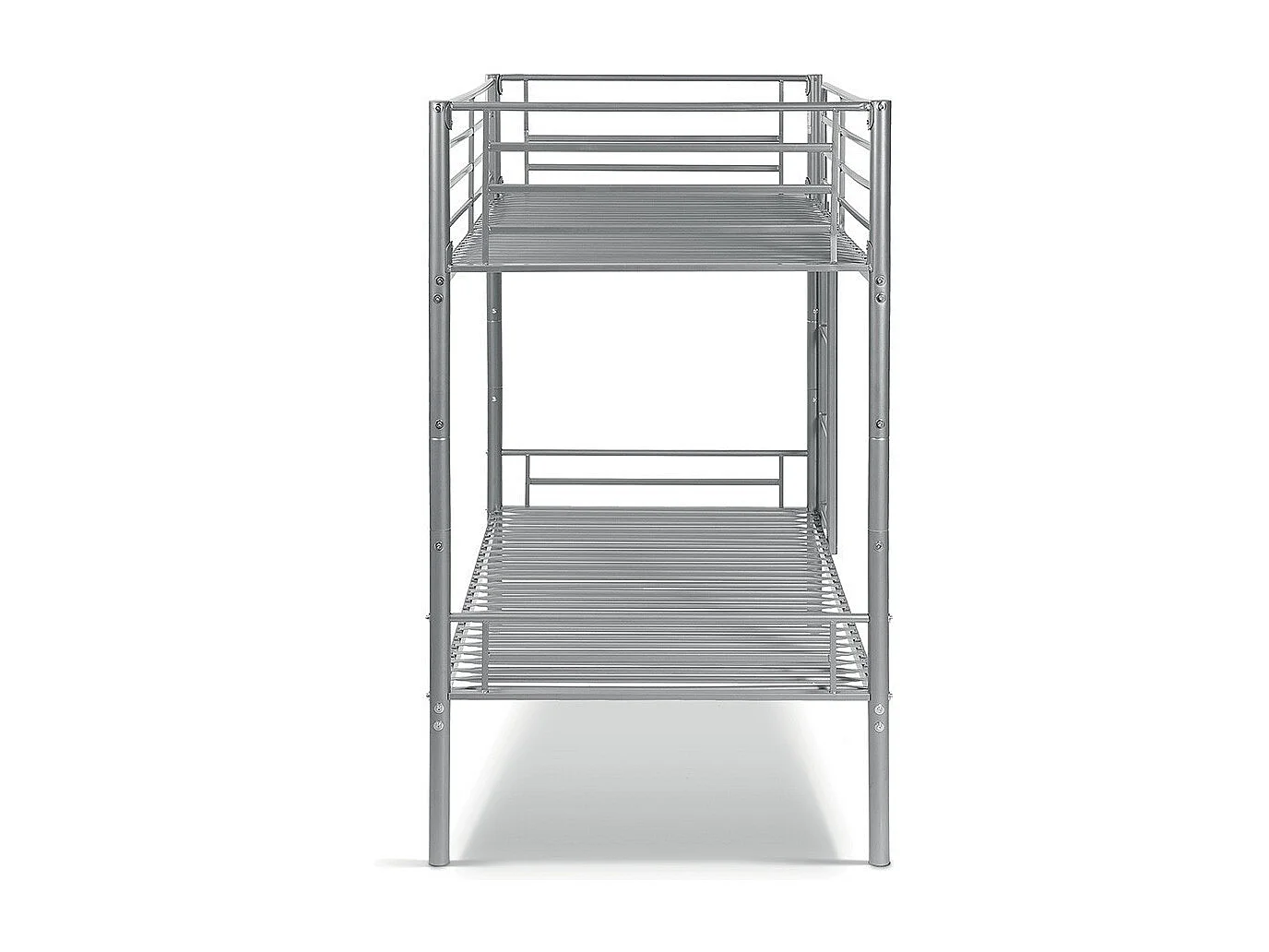 Metall-Etagenbett 90x200 cm SAMmy, Farbe Grau