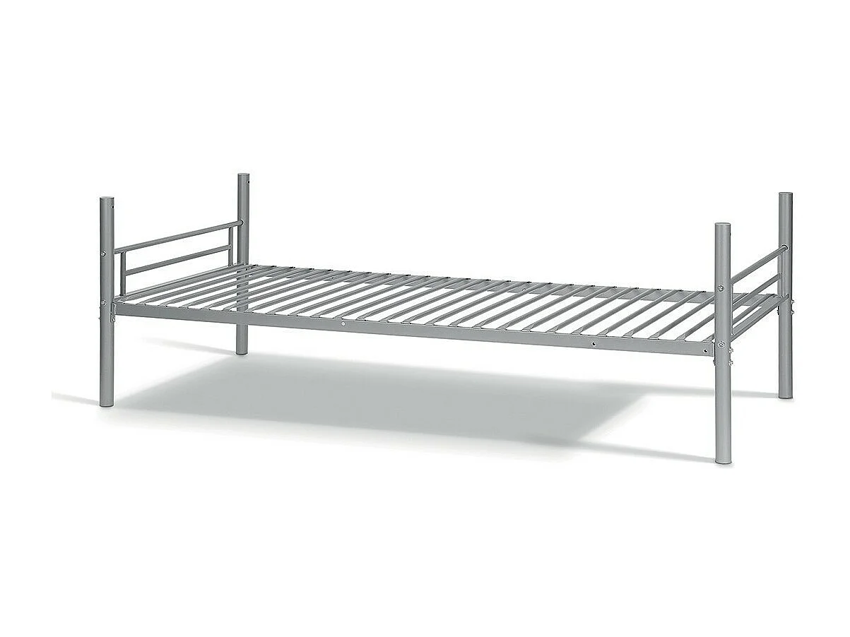 Metall-Etagenbett 90x200 cm SAMmy, Farbe Grau