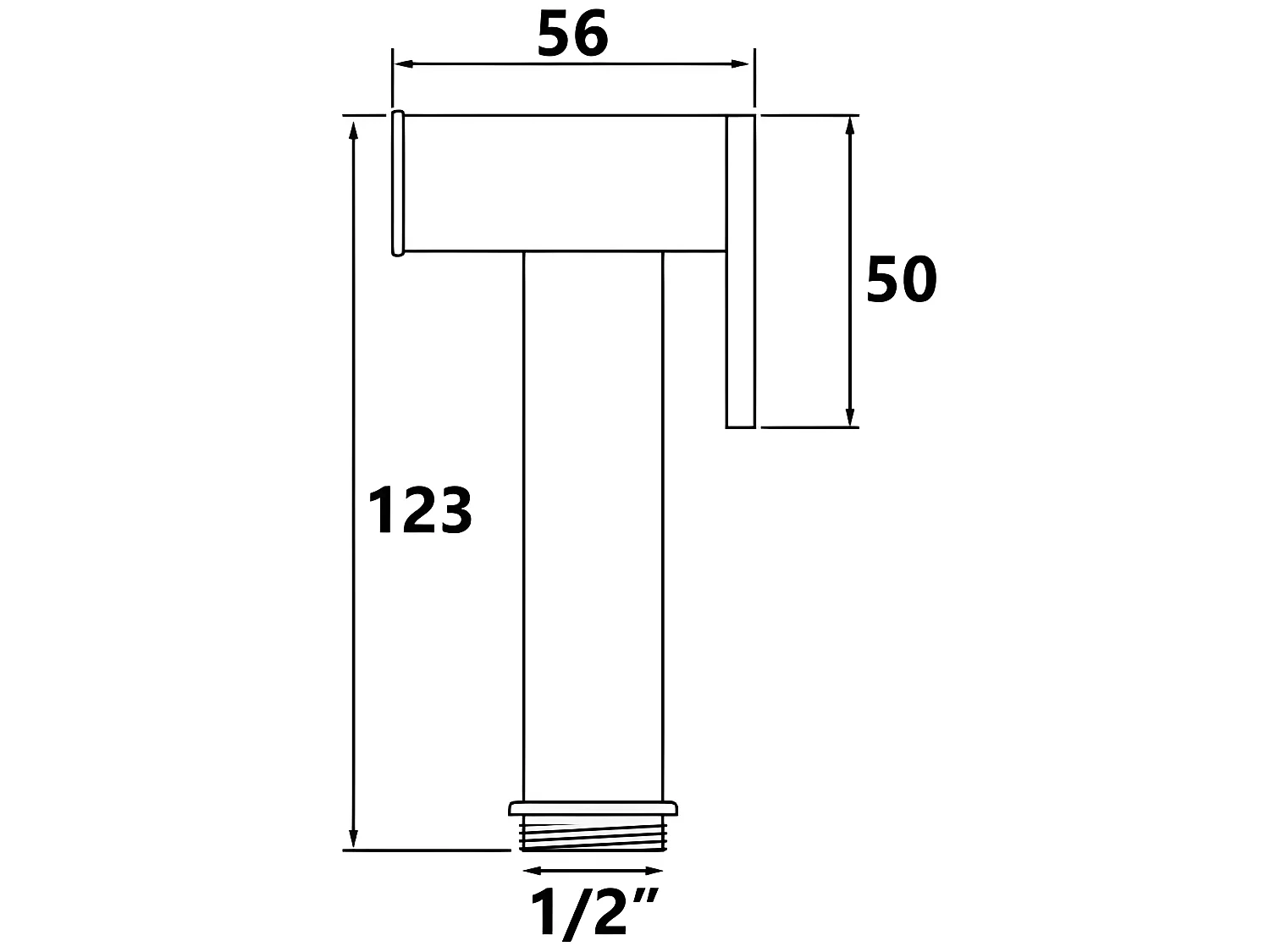 Bidet Douchette Pommeau De Douche Or Monocommande
