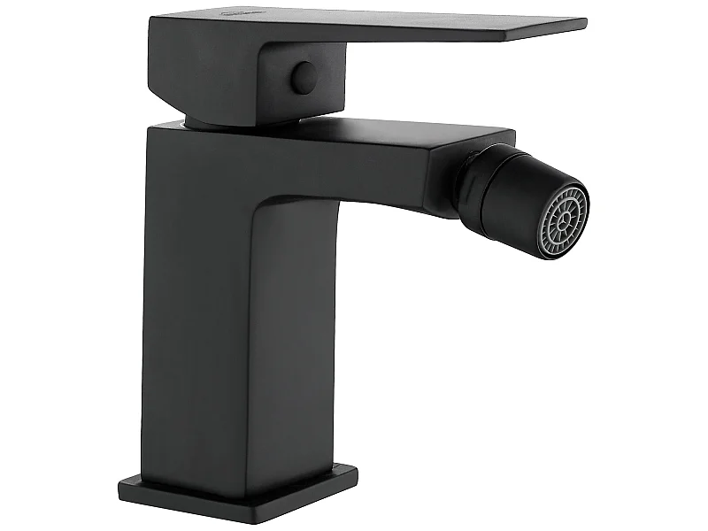 Robinet Bidet Noir Monocommande Paros