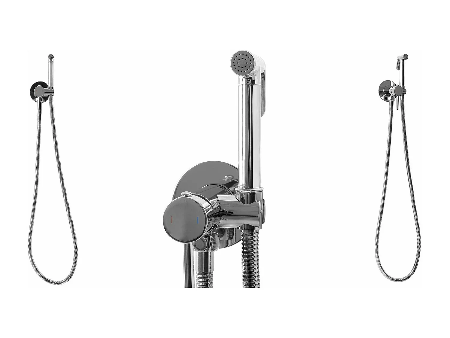Robinet De Bidet Rea Loop Lungo Chrome
