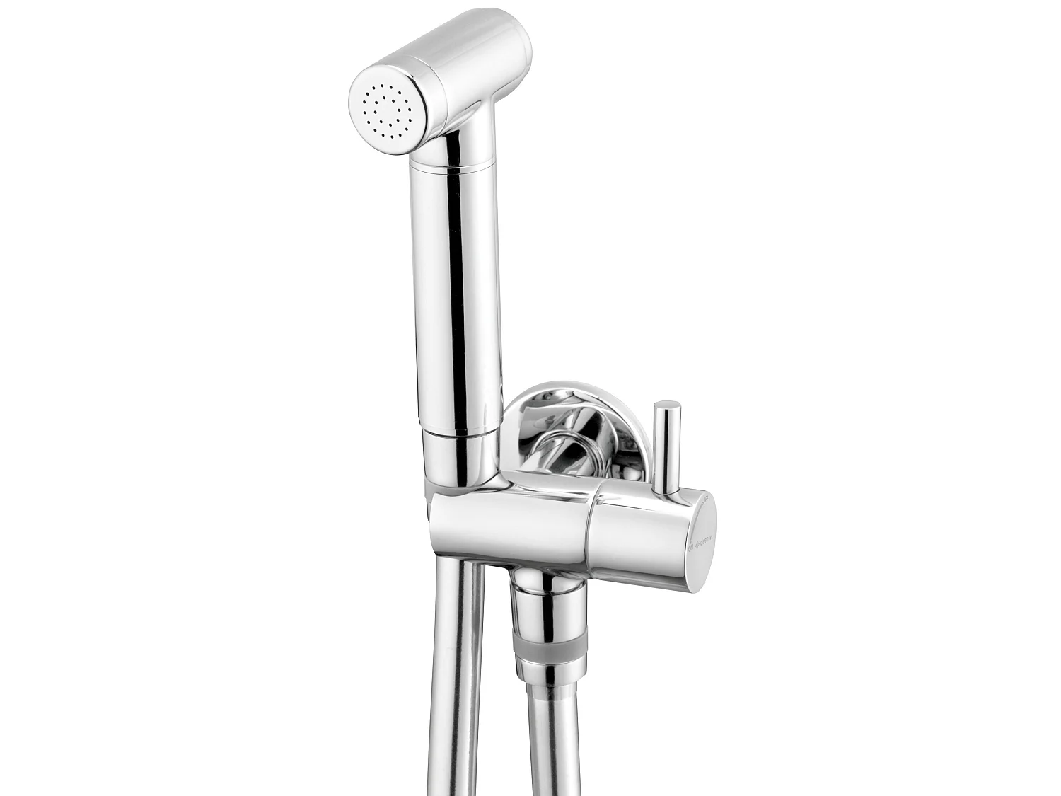 Deante Robinet Bidet Douchette Chrome Mural Monocommande