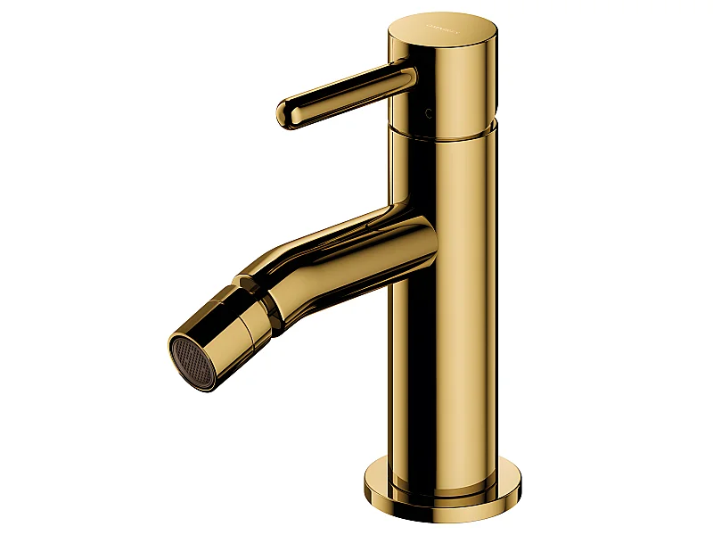 Bidetarmatur Gold Einhebelmischer