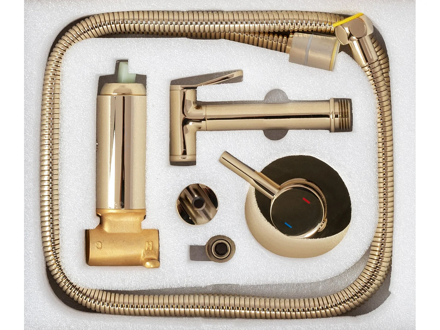 Bidetarmatur Rea Loop Lungo Gold