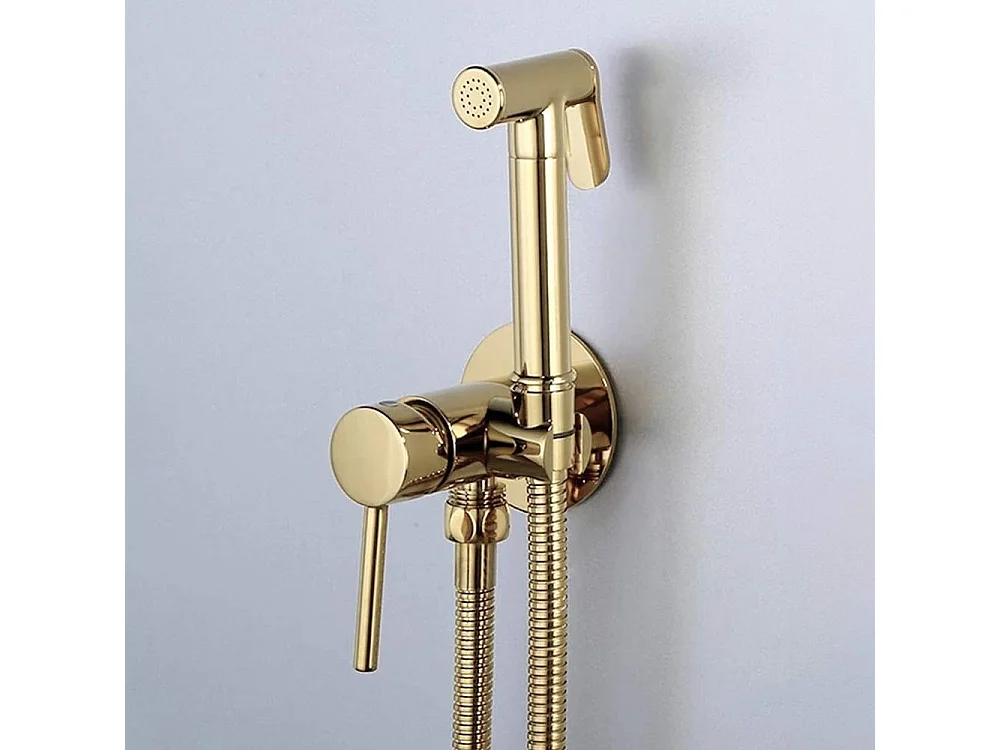 Robinet De Bidet Rea Loop Lungo Gold