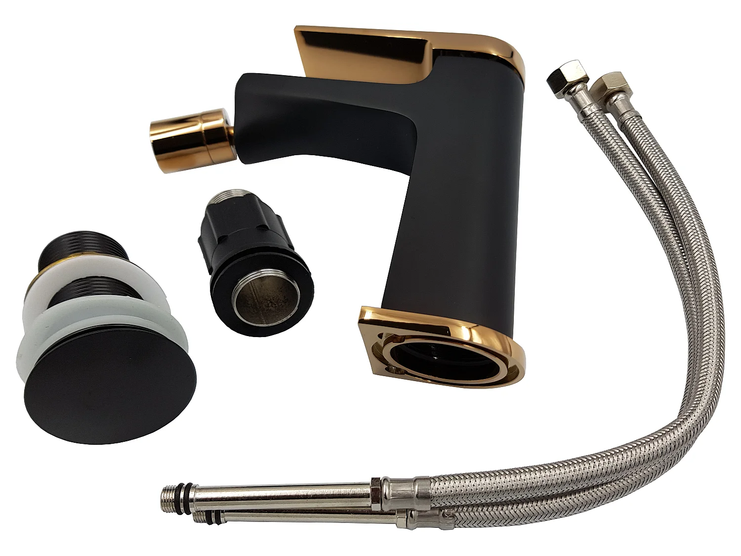 Robinet Bidet Noir Monocommande Midnight