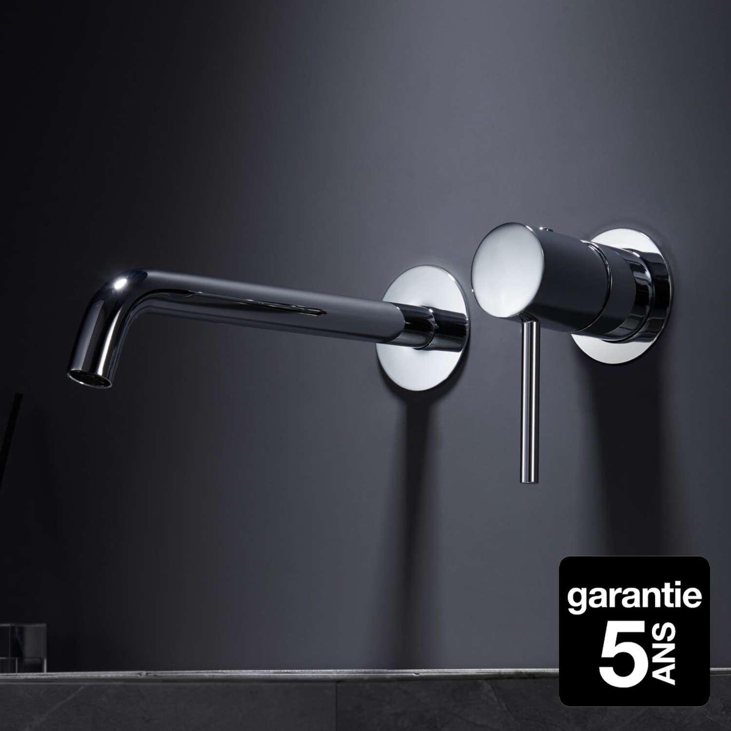 Mitigeur Lavabo Encastré IMEX Chrome, Cartouche Céramique 25mm