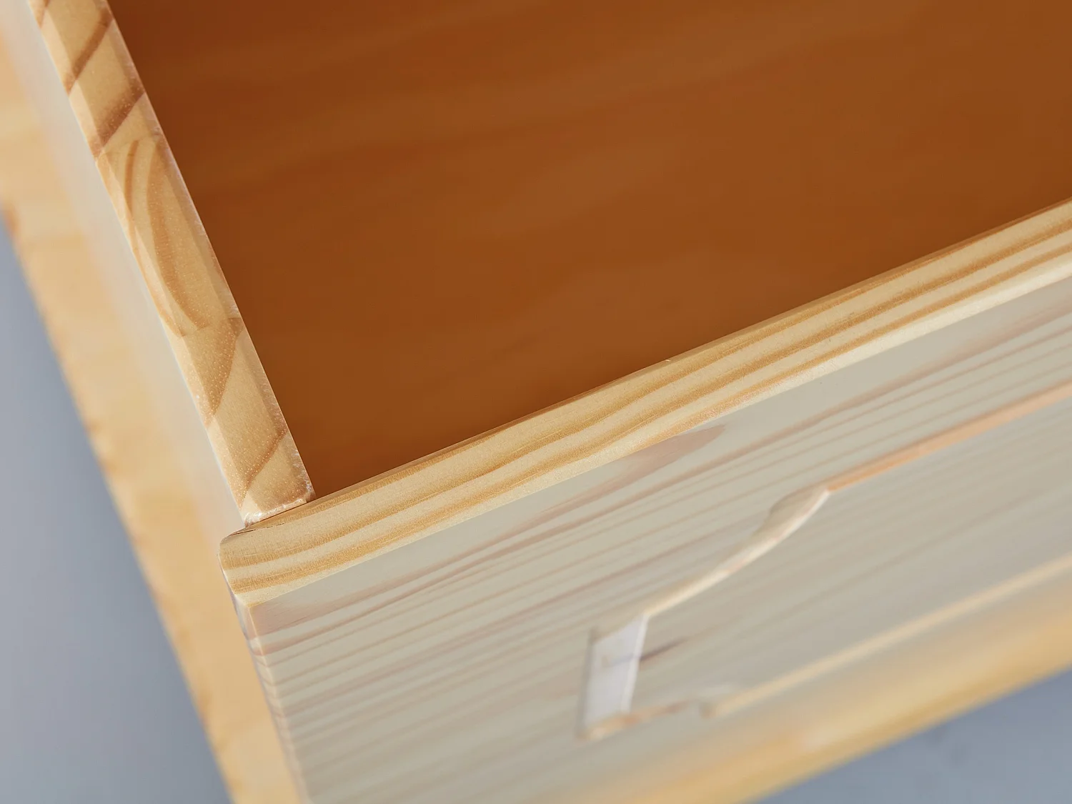 Coffre à Jouets en Bois Massif "Allan" 89cm Naturel