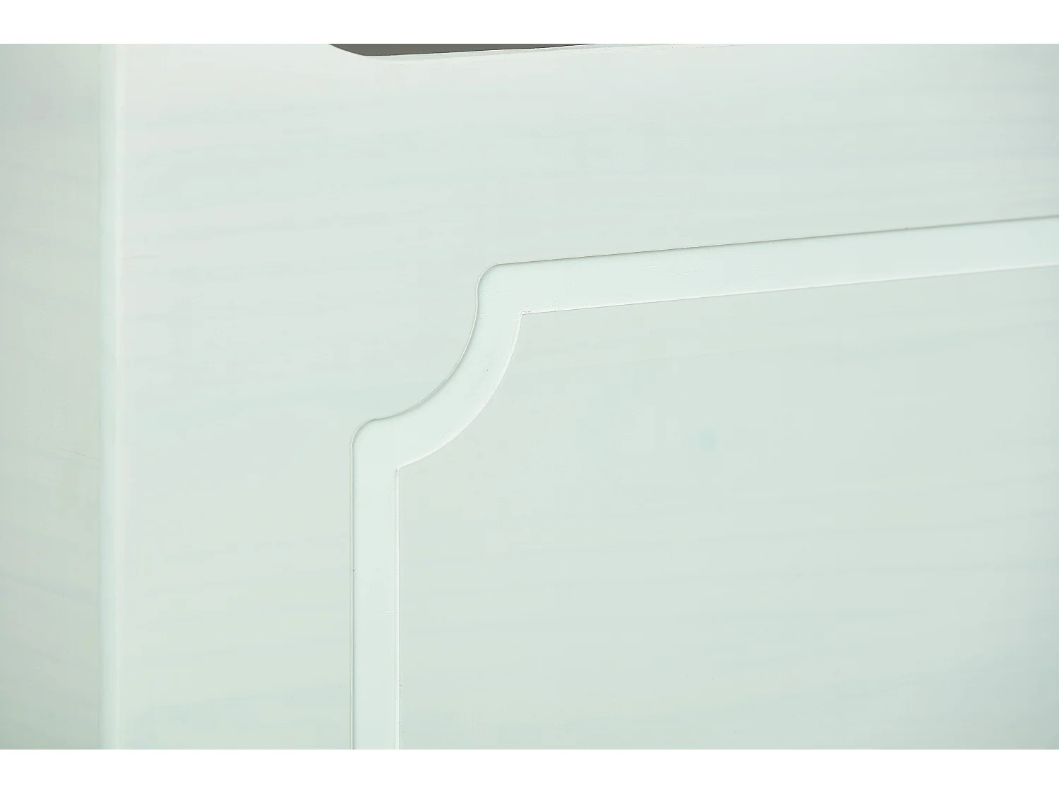 Coffre à Jouets en Bois Massif "Emaz" 53cm Blanc