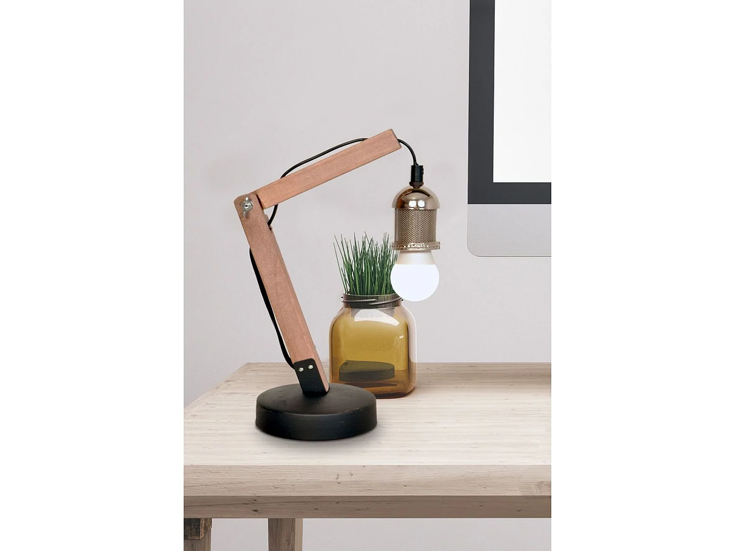 Lampe de bureau rossa I