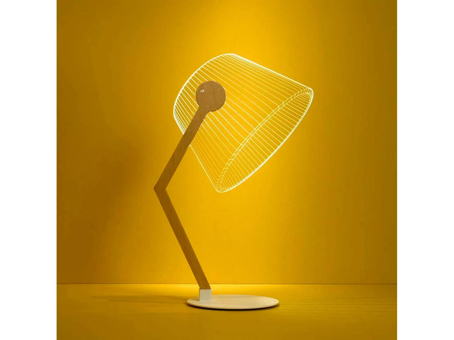 Lampe bulbing ziggy 3D lumière LED